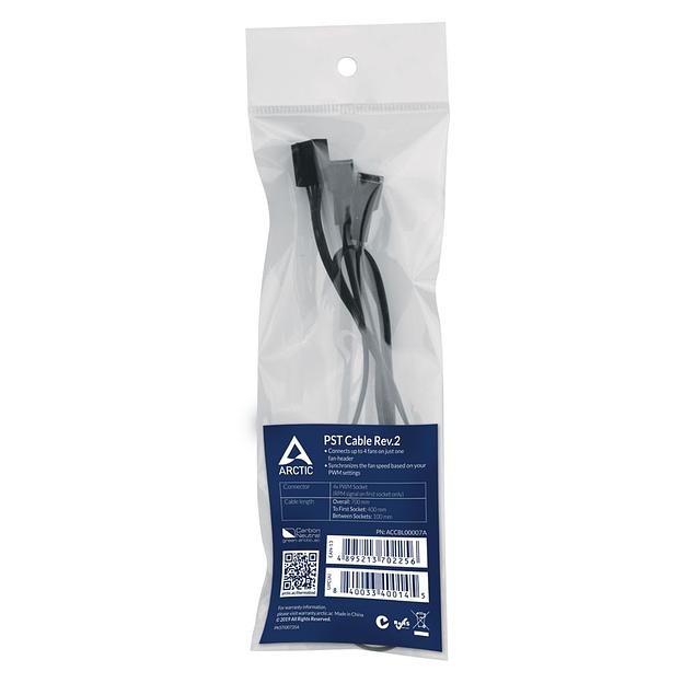 Кабель Arctic Cooling ARCTIC 4-Pin Fan Splitter Cable (Разветвитель для корпусных вентиляторов) to 4-x PWM Fan (701655) OEM фото 2