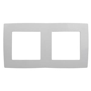 Эра Б0014751 12-5002-01 Рамка на 2 поста, Эра12, белый фото 1