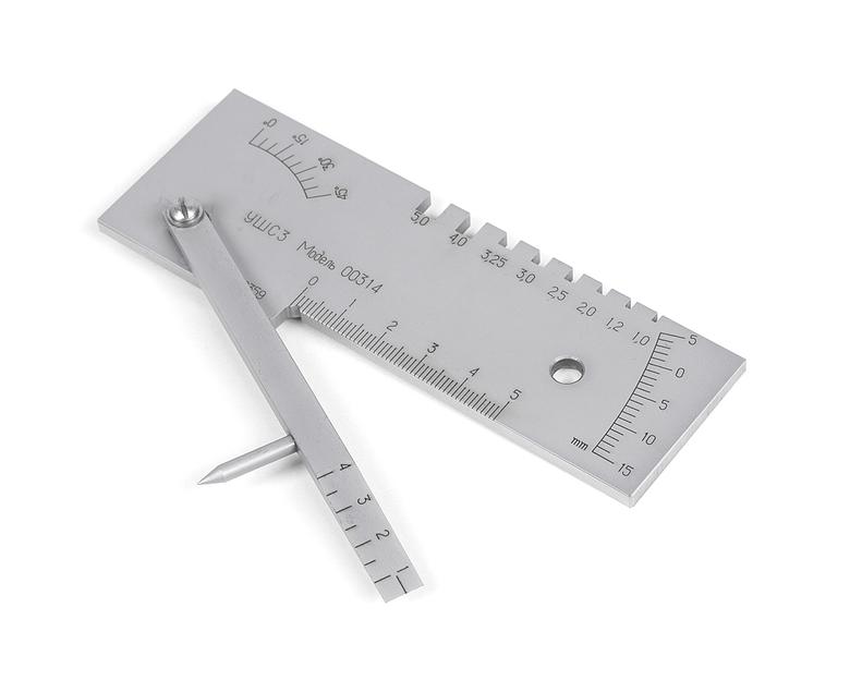 Шаблон сварщика УШС-3 с калибр. с поверкой фото 4