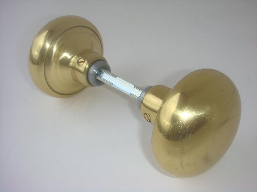 Ручка-стяжка дверная «круглая» латунь цельнолитая D53 мм, опт фото 1