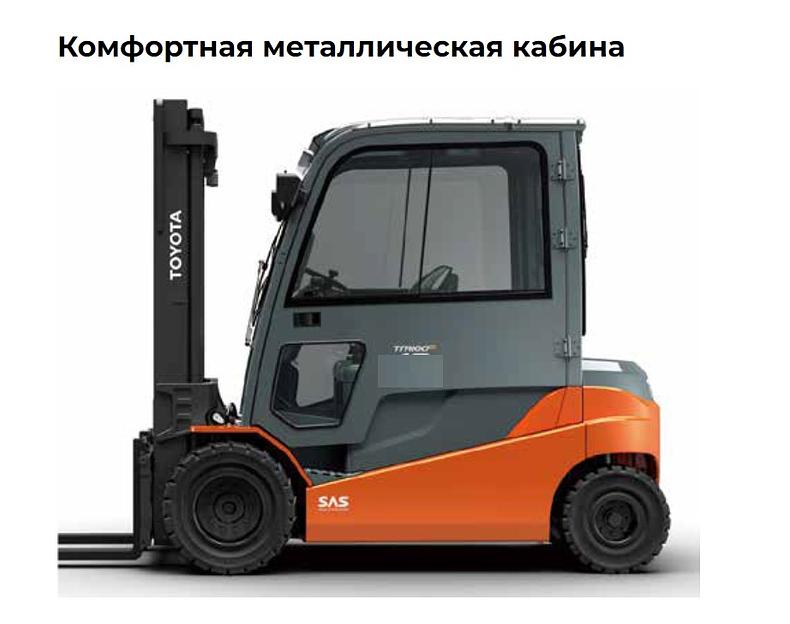 Электропогрузчик Toyota 9FBМ60Т вилочный четырехколесный фото 6