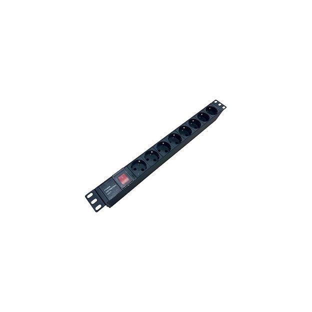 Блок распределения питания NTSS (NTSS-PDU-DA1015) гор.размещ. 8x Schuko базовые 10 фото 1