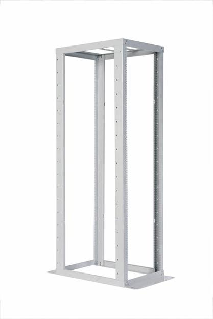 Стойка двухрамная ЦМО СТК-С-45.2.1000 45U 560ммX1280мм направл.закл.гайки 480кг серый фото 1