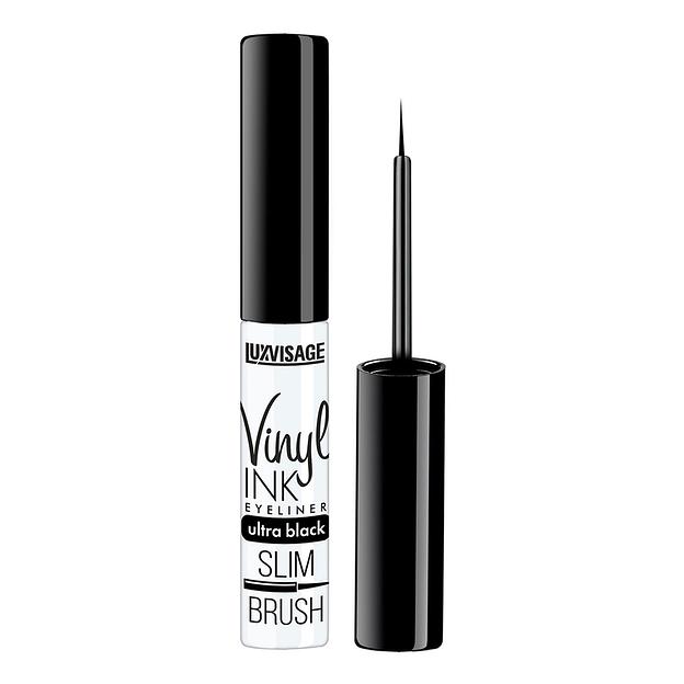 Lux visage подводка для глаз vinyl ink ultra black фото 1