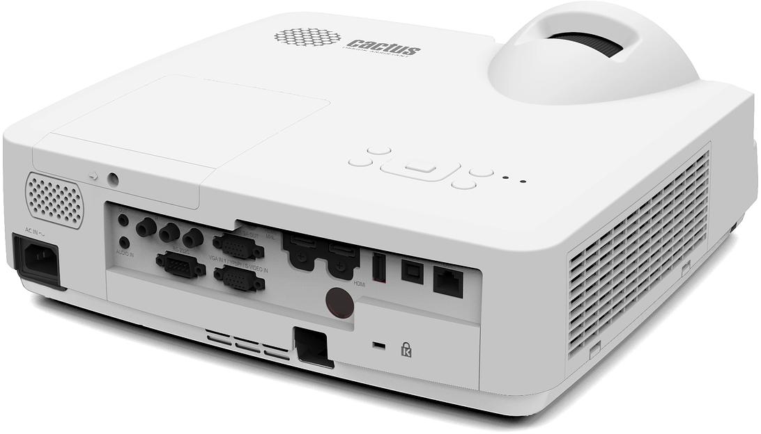 Проектор Cactus Bright CS-V1.WT 3LCD 4000Lm ANSI (1024x768) 30000:1 ресурс лампы:10000часов 1xUSB typeA 1xUSB typeB 2xHDMI 4кг фото 4