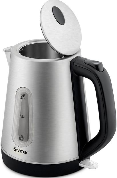 Чайник электрический Vitek VT-7038 1.8л. 2200Вт сталь корпус: металл фото 3
