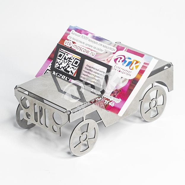 Держатель универсальный JEEP BIG для визиток и телефона фото 1