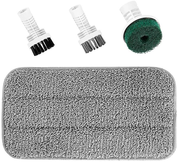 Швабра паровая Kitfort КТ-3942 1500Вт белый/серый фото 7