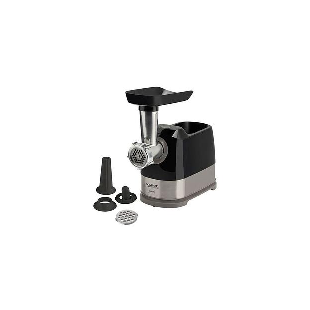 Мясорубка Scarlett SC-MG45S66, черный / серебристый фото 1