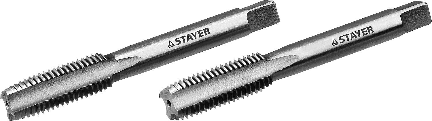 STAYER M12 х 1.75, 2 шт, комплект метчиков (28025-12-1.75-H2) фото 2