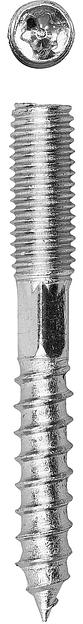 ЗУБР М10 x 120 мм, 450 шт, сантехническая шпилька (37870-10-120-450) фото 1