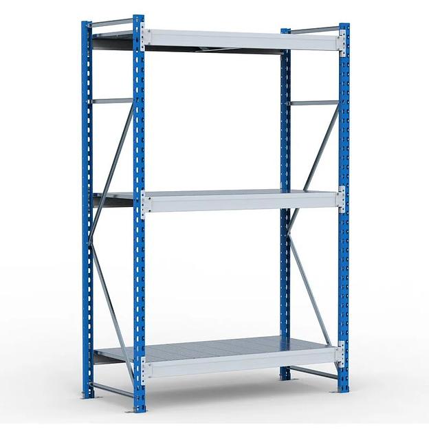 Стеллаж SGR-V 2000×1500×800 3 яруса с настилом фото 1
