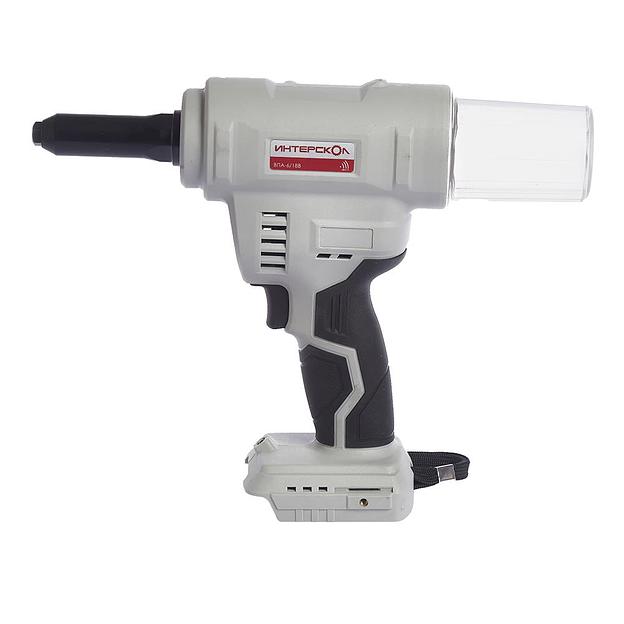 Заклепочный пистолет с бесщеточным (вентильным) двигателем ИНТЕРСКОЛ ВПА-6/18В фото 4