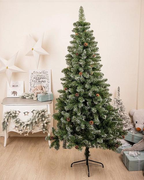 Ель с инеем и шишками B2 «Повесть» опт фото 2