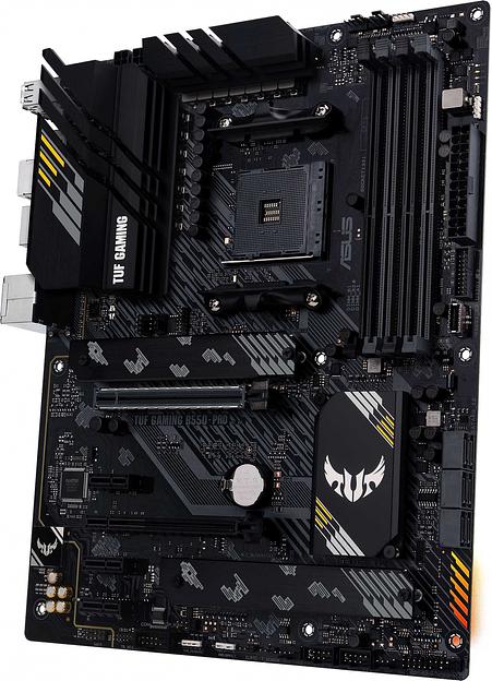 Материнская плата Asus TUF GAMING B550-PRO Soc-AM4 AMD B550 4xDDR4 ATX AC`97 8ch(7.1) 2.5Gg RAID+HDMI+DP фото 3