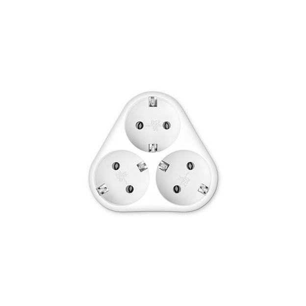 Сетевой разветвитель Buro BU-PS3VG-W, белый фото 1