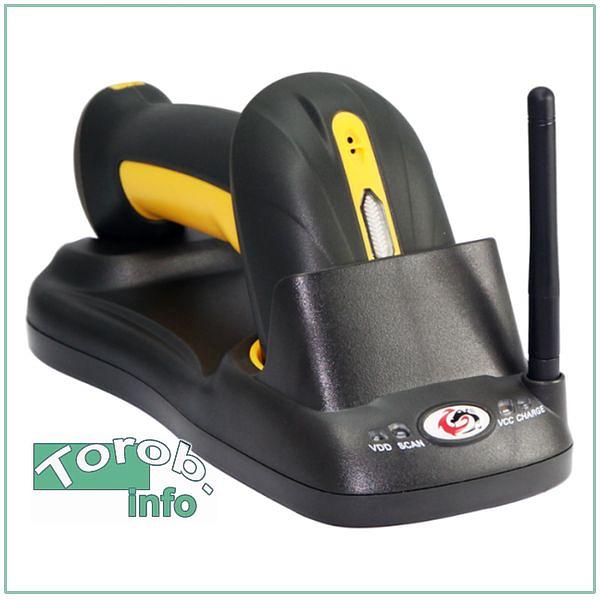 SUNLUX XL-9529 - 2D беспроводной сканер штрих-кода. дальность от базы до 200 метров фото 1