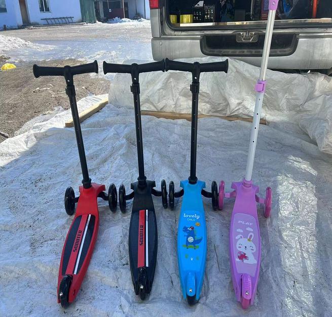 Детский 3-х колесный самокат «Мини 2» фото 1