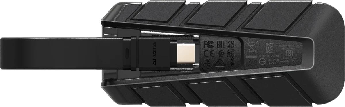 Накопитель SSD A-Data USB3.2 Gen2 1000GB SC740-1000G-CBU SC740 синий фото 5