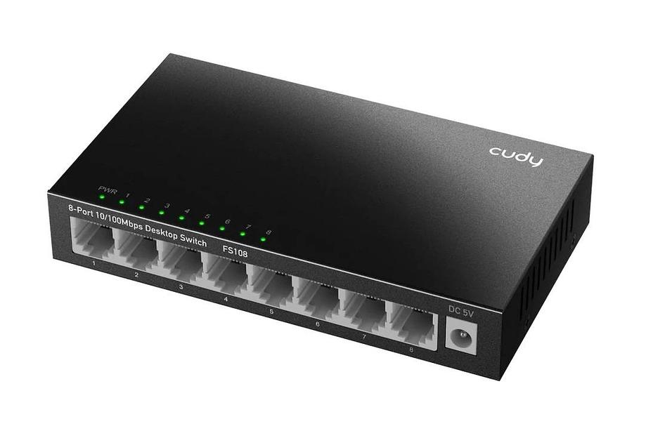 Коммутатор Cudy GS108 UK GS108 (L2) 8x1Гбит/с неуправляемый фото 2