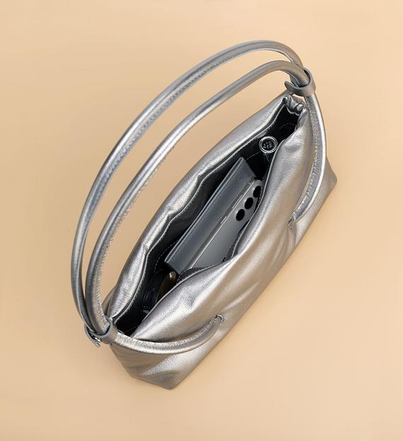 Сумка женская «Nola» серая ОПТ фото 8