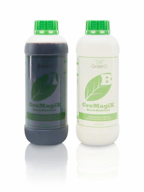 Удобрение GroBro GroMagiX A+B 1л фото 1