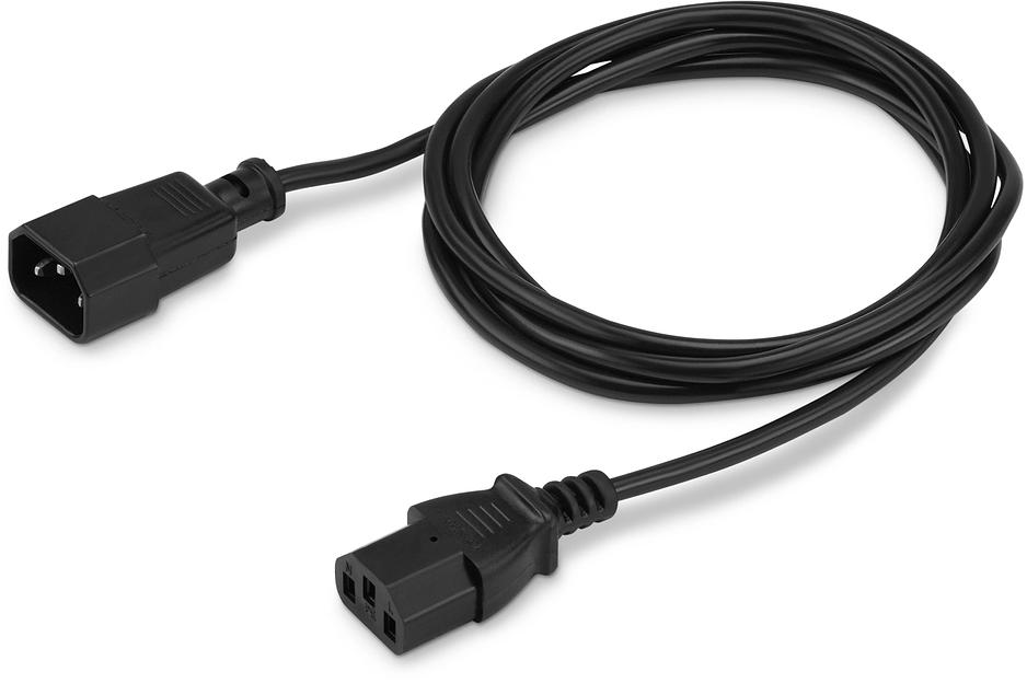 Кабель KingPrice KP-PC-C13-C14-1.5m IEC C13 IEC C14 1.5м черный фото 1