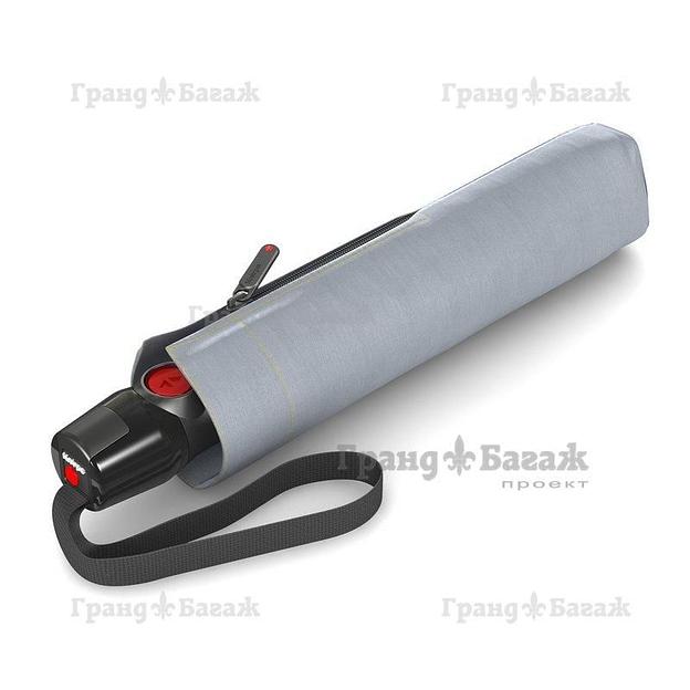 Зонт Knirps автомат T.201 Medium Duomatic SOLID ASH UV PROTECTION 9532018382 фото 2