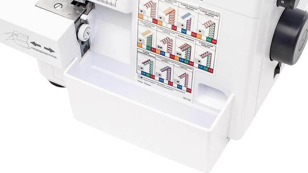 Оверлок Merrylock 220 белый фото 9