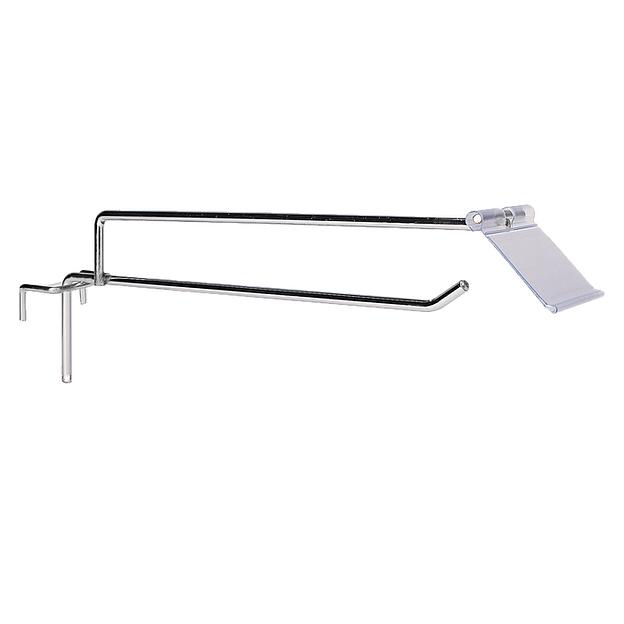 Ценникодержатель на крючок с ценникодержателем фото 2