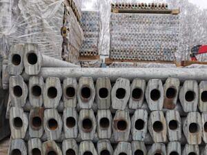 Объемная опалубка перекрытий «Каплок» (Cup-lock) - Горизонтальный элемент (Ригель чашечный) 500 мм фото 1