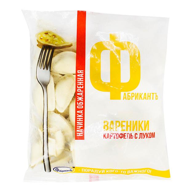 Вареники ФабрикантЪ с картофелем и луком ОПТ фото 1