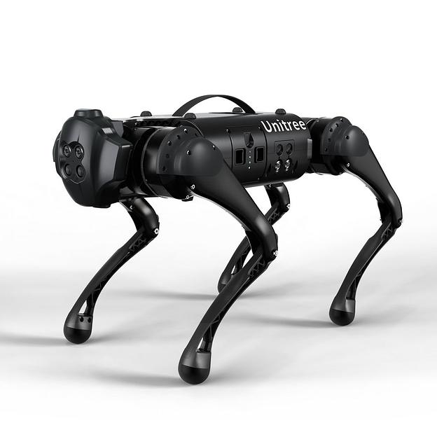 Go1 Quadruped robot black Go1 Quadruped robot четырехопорный робот модели Go1 комплектации Edu (GO1-EDU BLACK) фото 1