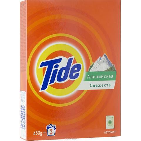 Стиральный порошок Tide Альпийская свежесть, автомат, 450г фото 1