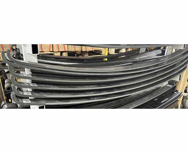 Лист №2 передней рессоры подкоренной 6*4 F2000 WG9725520072-2 фото 1