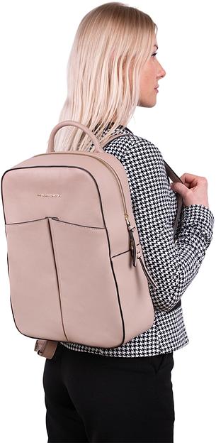 Рюкзак женский Piquadro Ashley CA6455W134/RO пудровый кожа фото 10