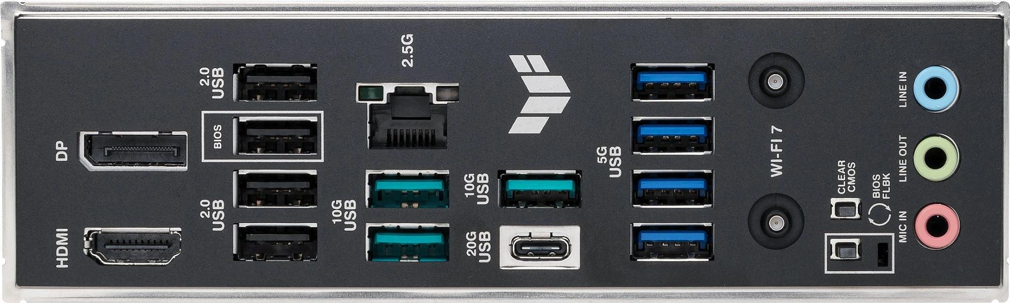 ASUS TUF GAMING B850M-PLUS WIFI7 фото 8