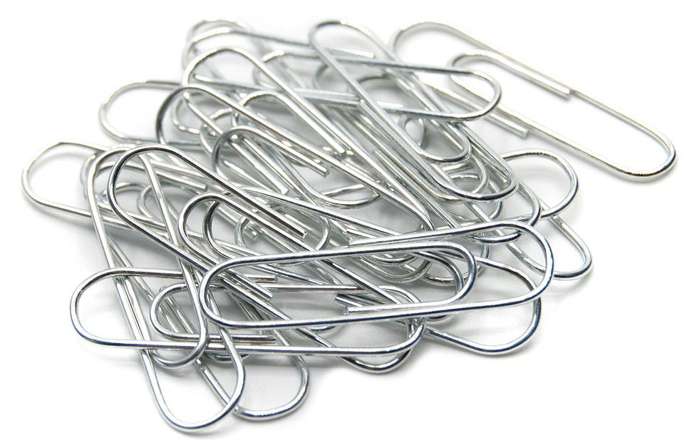 Скрепки Silwerhof 491029 металл оцинкованные 28мм (упак.:100шт) картонная коробка фото 3