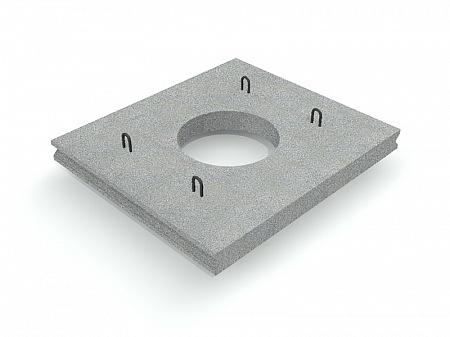 Плиты перекрытия тепловых камер и теплотрасс ВП 25-18 опт фото 1