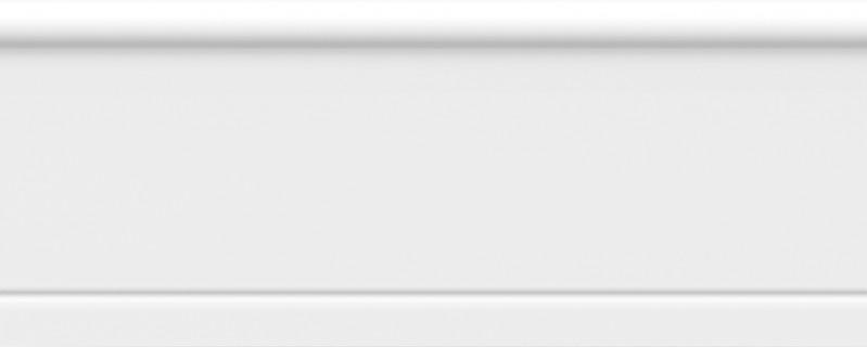 Плитка керамическая MEISSEN Trendy 250x100 бордюр белый (A-TY1U051/N) фото 1