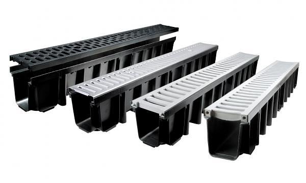 Пластиковые и бетонные лотки, системы водоотвода и очистные сооружения Gidrolica фото 1