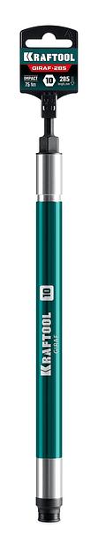 KRAFTOOL X-DRIVE LONG, 10 мм (М6), 285 мм, длинная ударная бита с торцовой головкой (26197-10) фото 4