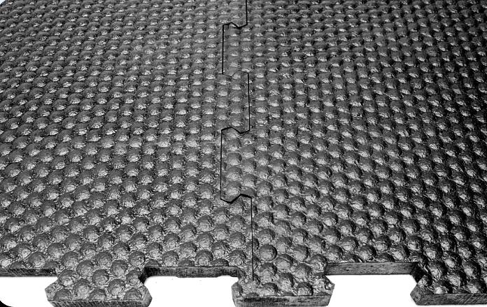 Мат резиновый напольный для стойлового содержания коров 1830×1200×30 мм фото 3