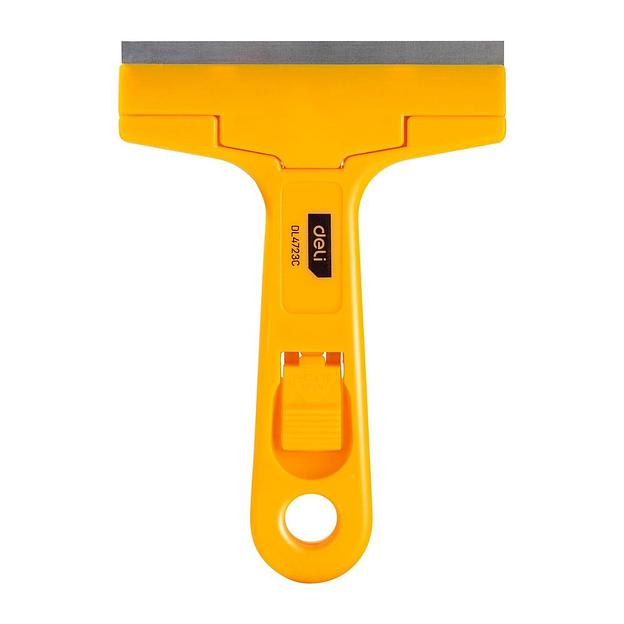 Отделочный инструмент Deli Скребок Deli DL4723C 145мм, ширина лезвия 18мм, толщина лезвия 0,5мм фото 1