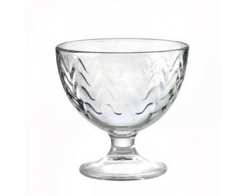 Креманка 310 мл. d=104 мм. h=103 мм. Мальва волна /12/648/ фото 1