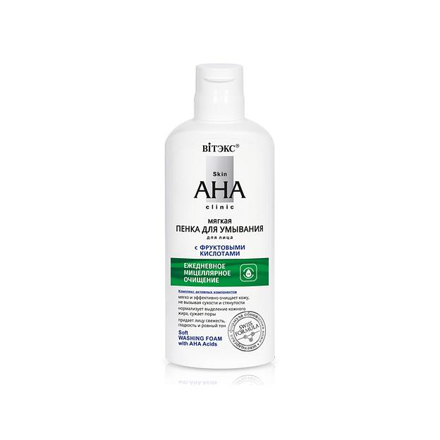Витэкс мягкая пенка для умывания для лица с фруктовыми кислотами 150мл фото 1