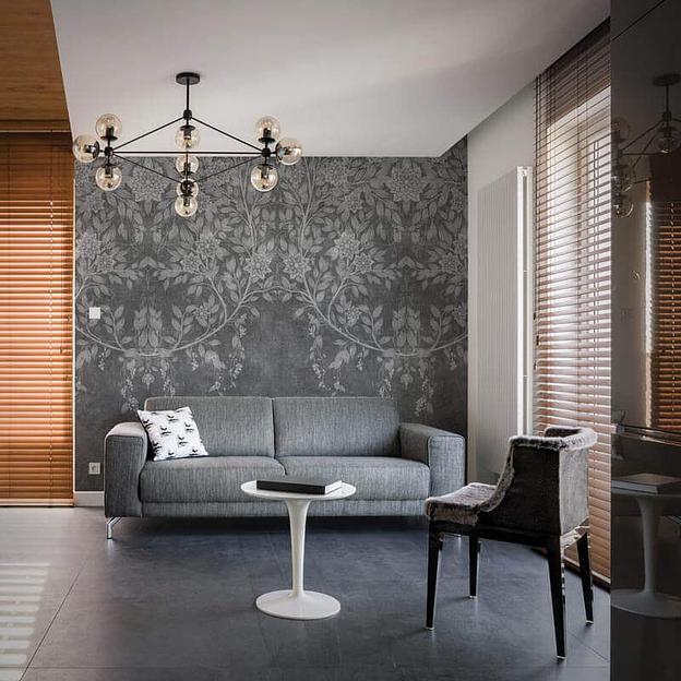 Обои concrete leaf опт фото 3