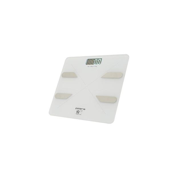 Напольные весы Polaris PWS 1898 IQ Home, до 180кг, цвет: белый фото 1
