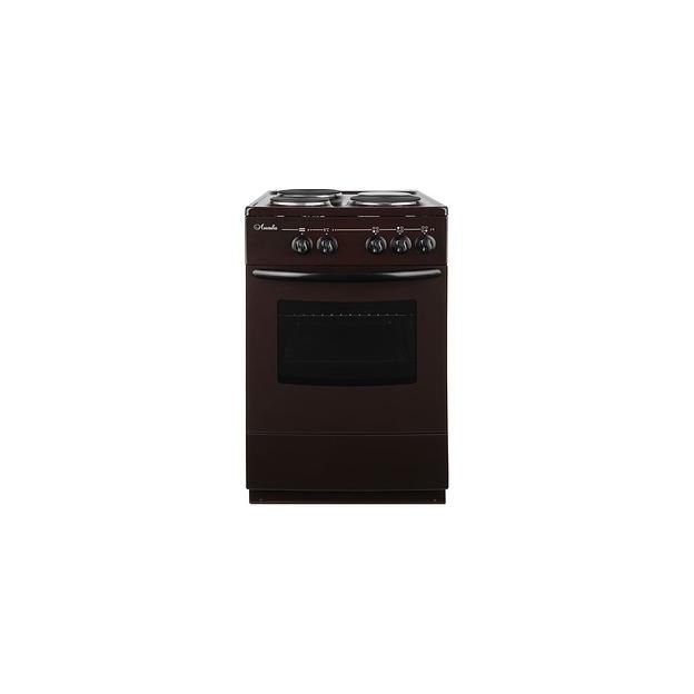 Электрическая плита Лысьва ЭП 301 М2С, эмаль, без крышки, коричневый фото 1