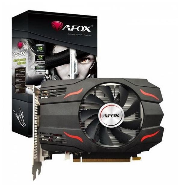 Видеокарта AFOX NVIDIA GeForce GTX1650, 4Гб GDDR6, 128 бит, Retail (AF1650-4096D6H1) фото 1